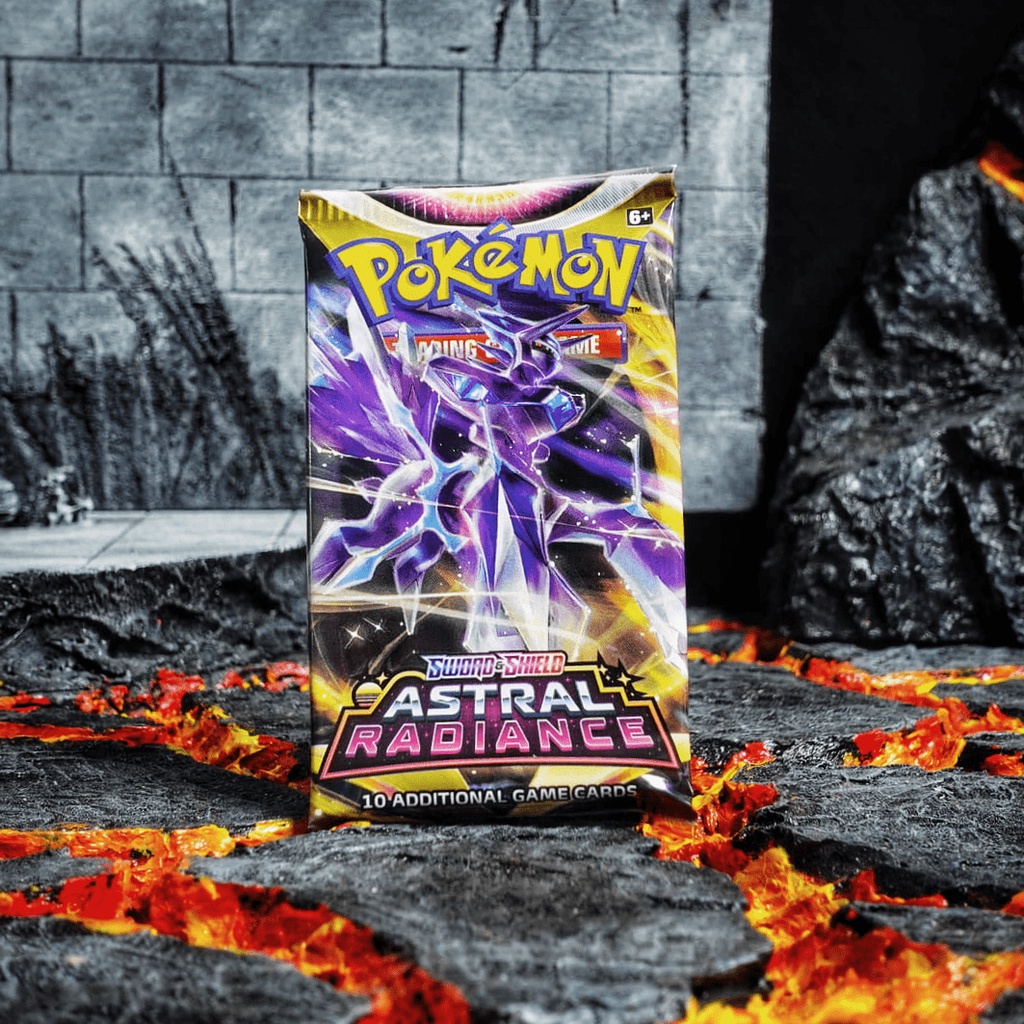 Thẻ bài và bọc thẻ bài Pokemon TCG Sword and Shield Astral Radiance Booster Pack CHÍNH HÃNG MỸ POKTCGUSBP59