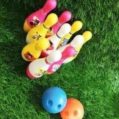 Đồ chơi Bowling Paw Patrol vui nhộn giúp nhận biết màu sắc, rèn luyện tay chân cho bé thỏa sức vui c