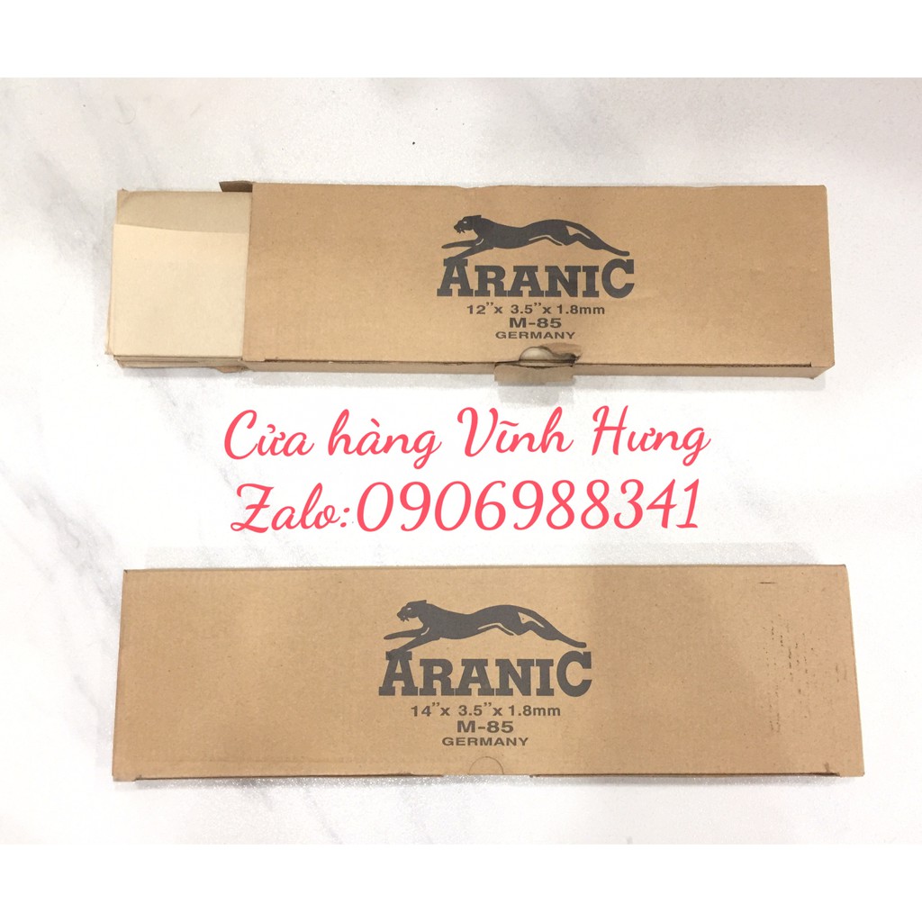Lưỡi xài máy cắt cỏ Aranic mẫu Đức dày 1.8mm , dao cắt cỏ làm vườn, gắn máy