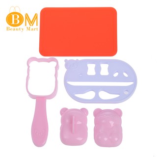 Khuôn nhựa làm cơm nắm hình gấu trúc