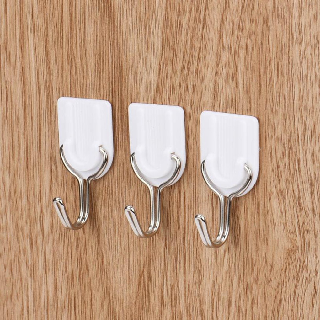 Set 6 Móc Treo Đồ Dán Tường Đa Năng Tiện Dụng