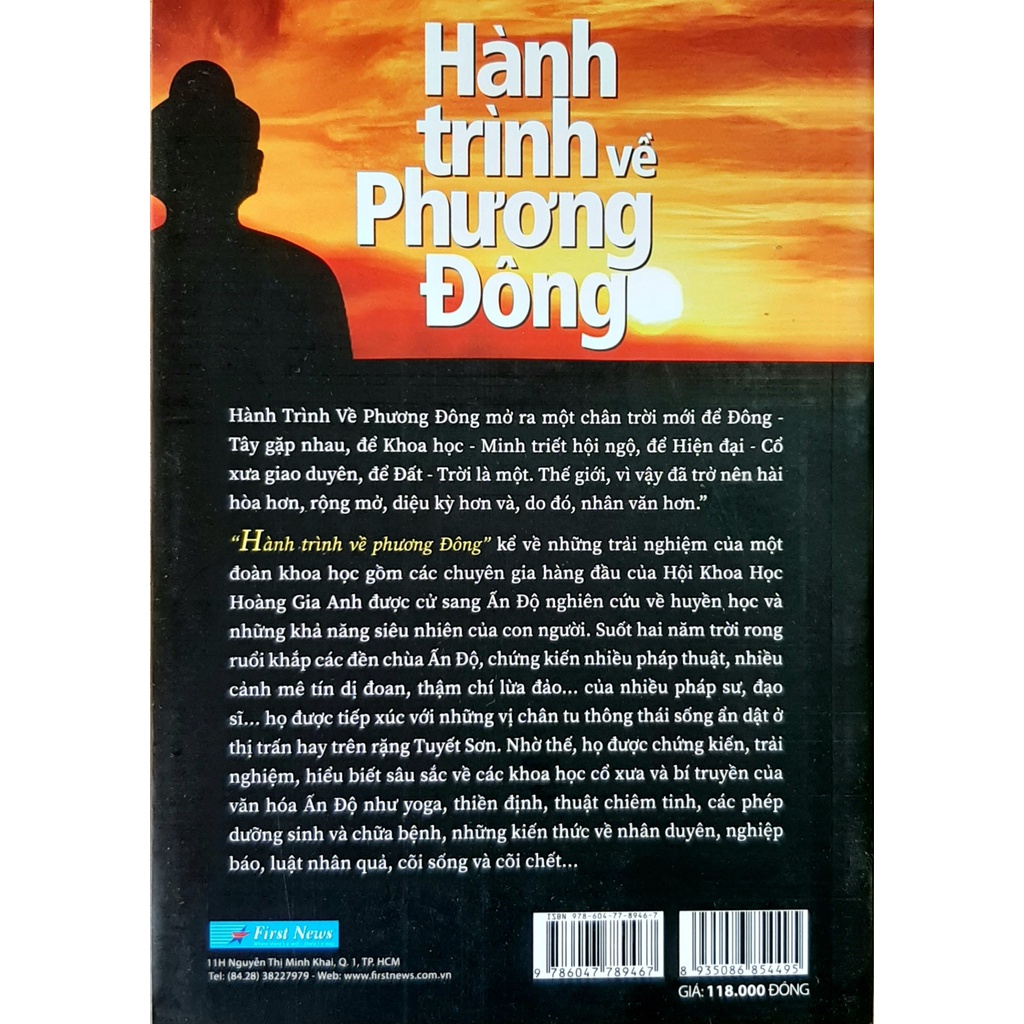 Sách - Hành Trình Về Phương Đông