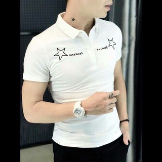 Áo thun cổ trụ nam nữ cotton cao cấp ms0016