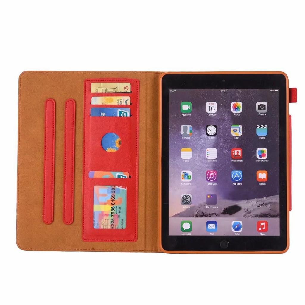 Bao da ipad 10.2 inches bọc da 2 lớp, khay dẻo tản nhiệt (Giá Sốc) | BigBuy360 - bigbuy360.vn