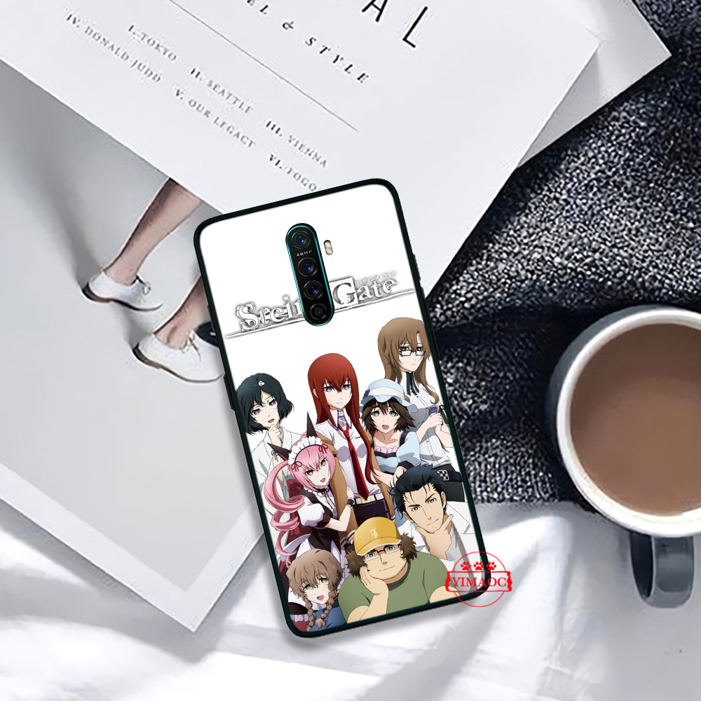 Ốp Điện Thoại Mềm Hình Anime Steins Gate 284c Cho Oppo A15 A15S A54 A94 A95 F19 Plus Reno 5f Lite