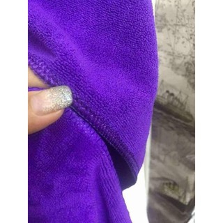 (XẢ KHO) Khăn gội đầu spa 35*75cm chất liệu microfiber ( có thiết kế thêu miễn phí)