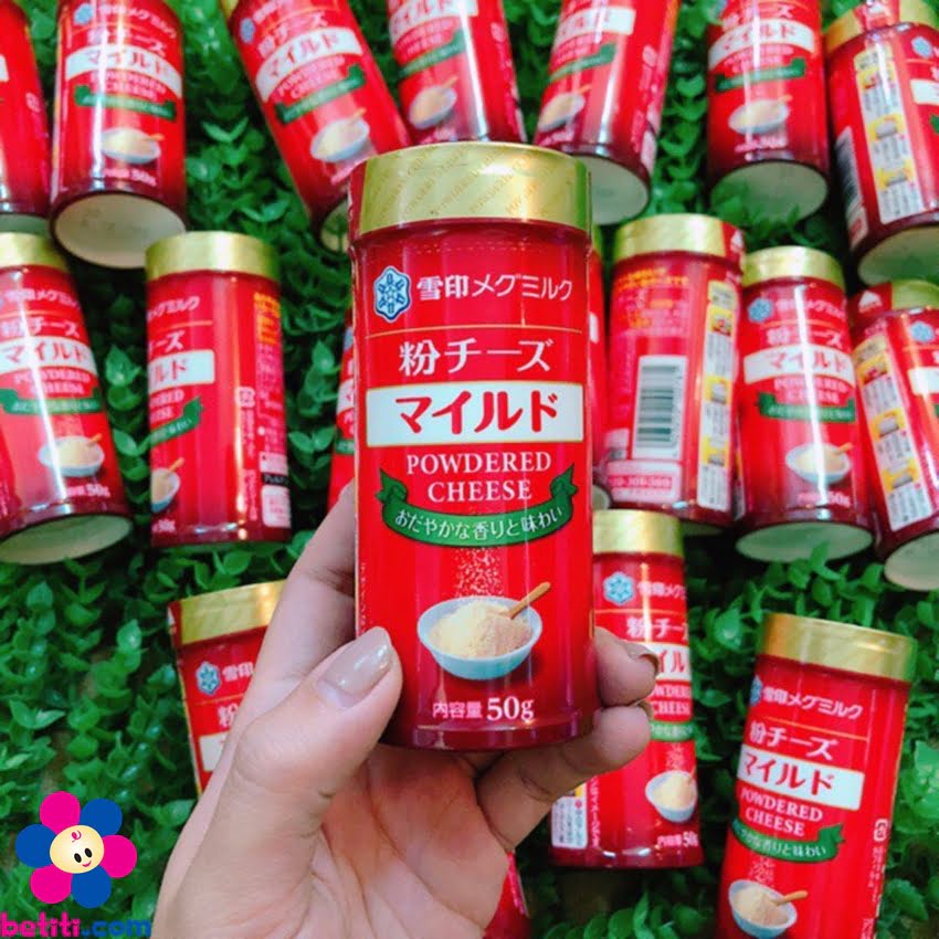 Phô mai rắc Meg ,phomai rắc cơm nội địa Nhật 50g date 7/2024