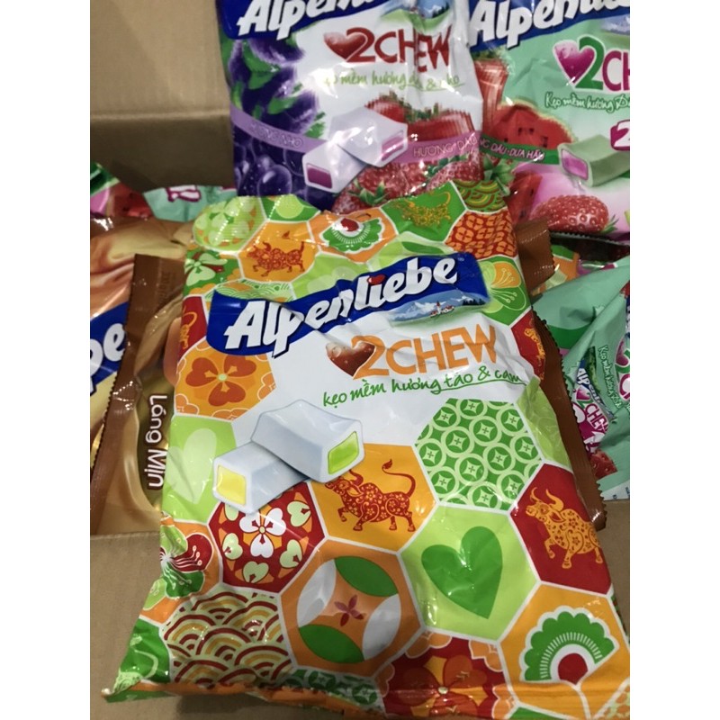 Gói 65 viên kẹo Alpenliebe 2chew 227,5g