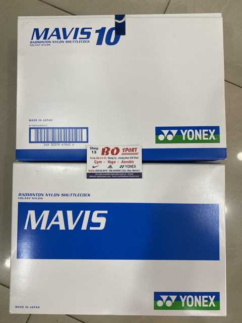 QUẢ CẦU NHỰA YONEX MAVIS 10-180k/6 trái