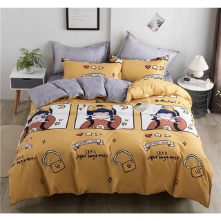 Set vỏ chăn ga gối cotton poly nhập