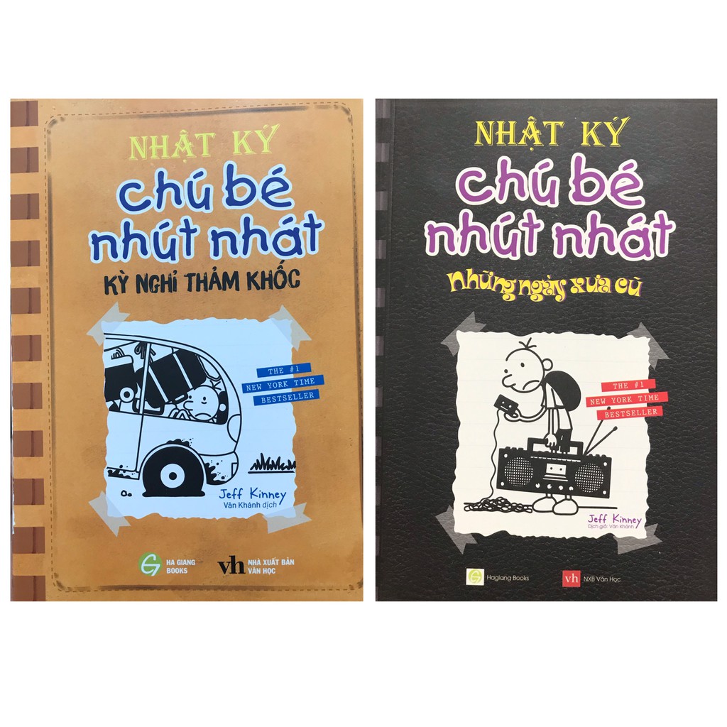 Sách - Combo Nhật kí chú bé Kì nghỉ thảm khốc + Những ngày xưa cũ