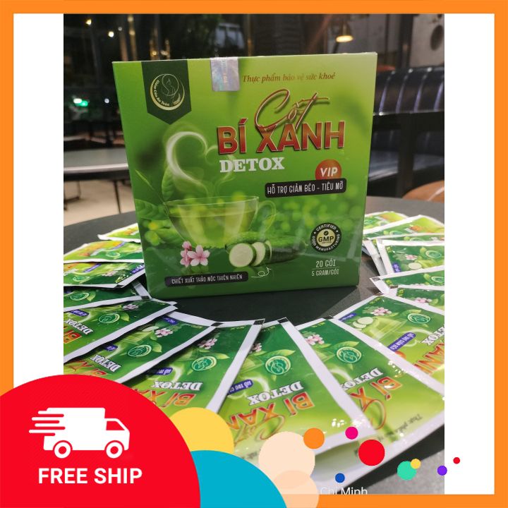 Giảm Cân Cốt Bí Xanh Detox