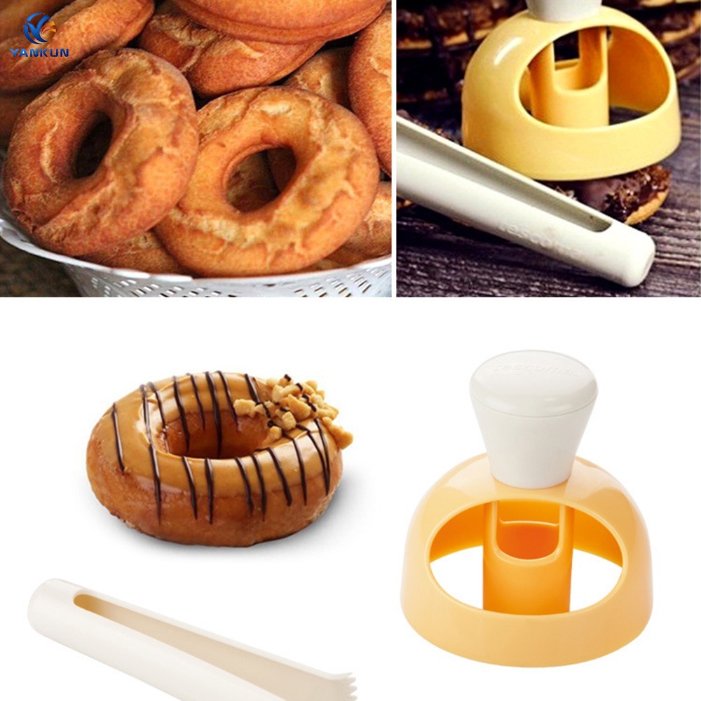 Khuôn Nhựa Làm Bánh Donut Tiện Lợi