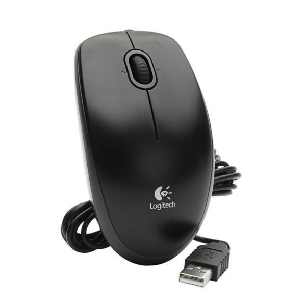 Chuột dây Logitech B100 chính hãng logitech bảo hành toàn quốc