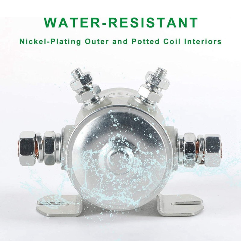 Rơ Le Khởi Động Điện Từ 12V DC Max 300A Cho Xe Golf