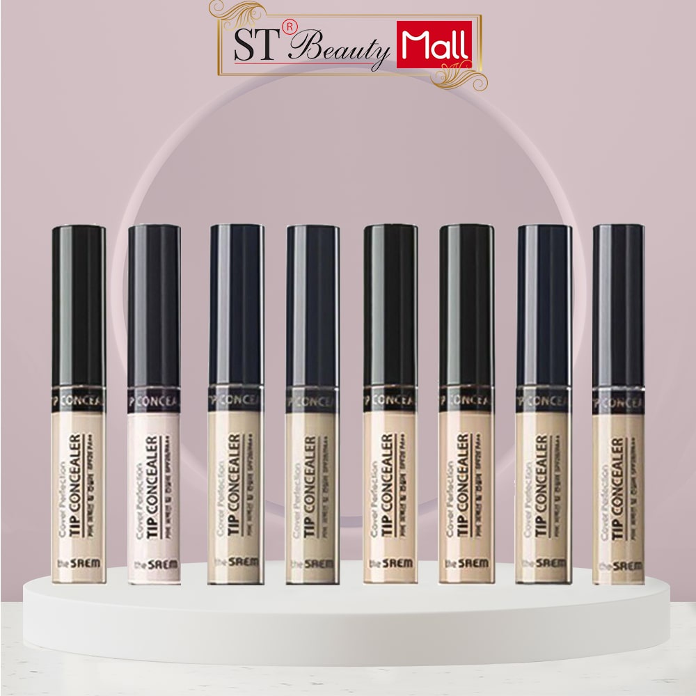 Kem Che Khuyết Điểm THE SAEM Cover Perfection Tip Concealer