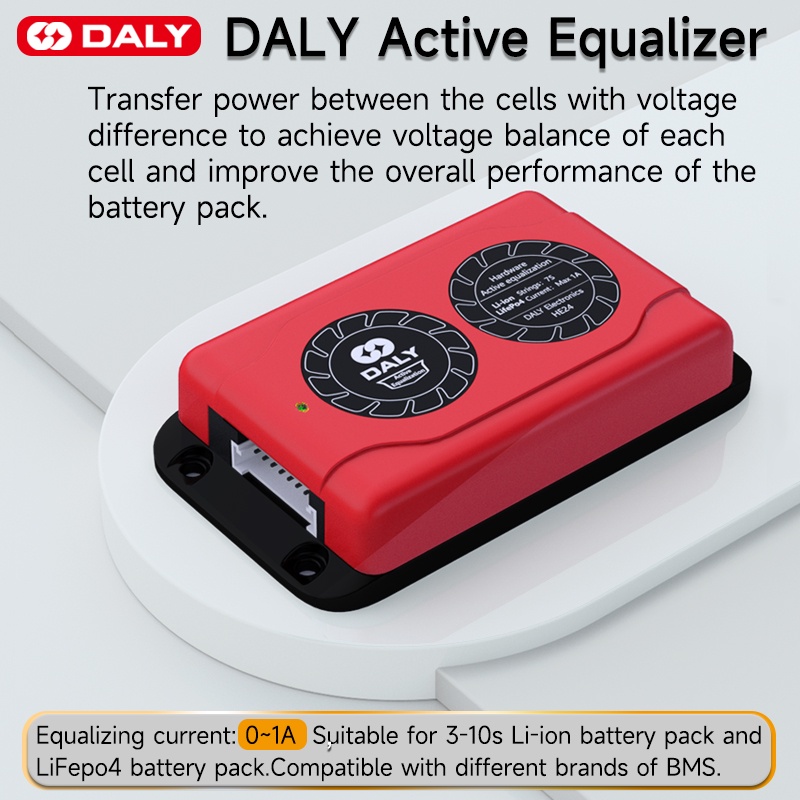 Thiết Bị Cân Bằng Hiệu Daly Li-ion lifepo4 12V 24v 36V BMS 1A 3S 4S 8S
