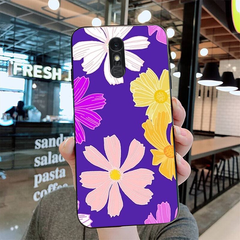 Ốp Điện Thoại TPU Silicon In Hình Hoa Cho LG Q7 Q8 2017 2018 Q9 2018 LG Q7 Plus