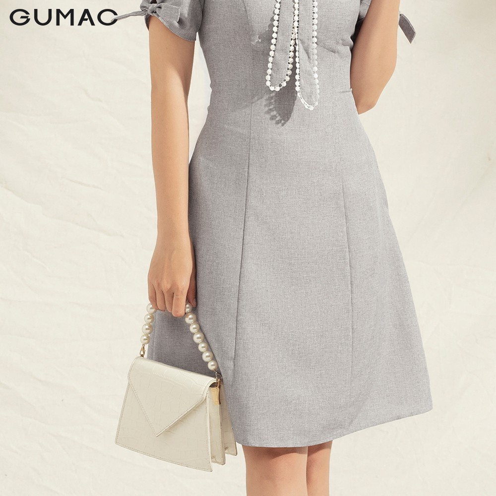 Đầm phối nơ ngực DA1185 GUMAC | BigBuy360 - bigbuy360.vn