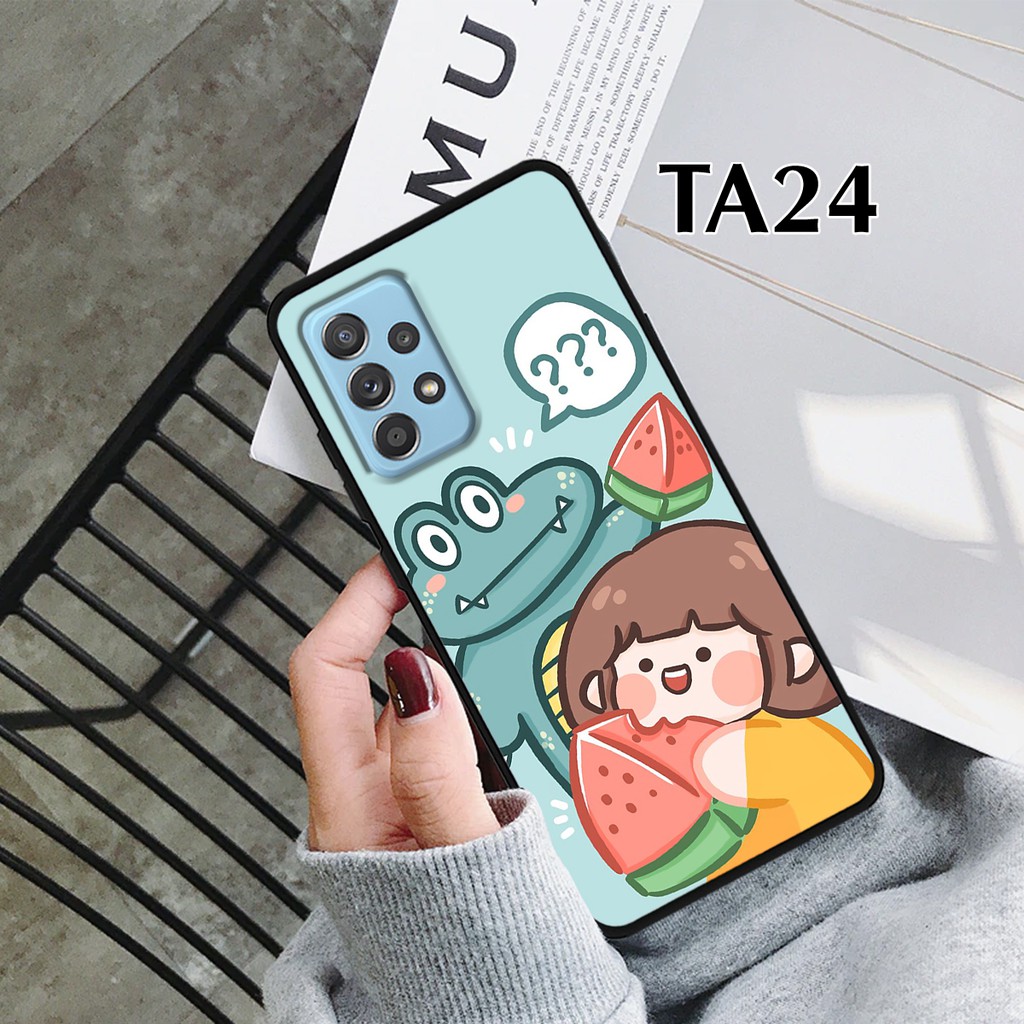 Ốp điện thoại Samsung A32/A52/A72 (4G) - Samsung A52s 5G in hình cô gái tóc ngắn dễ thương, ốp chắc chắn, chống bám bẩn