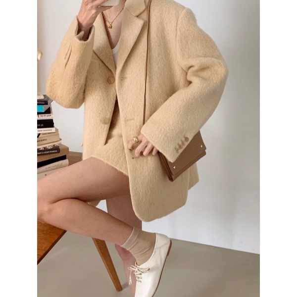 SET ÁO KHOÁC BLAZER VÀ CHÂN VÁY THU ĐÔNG HÀN QUỐC