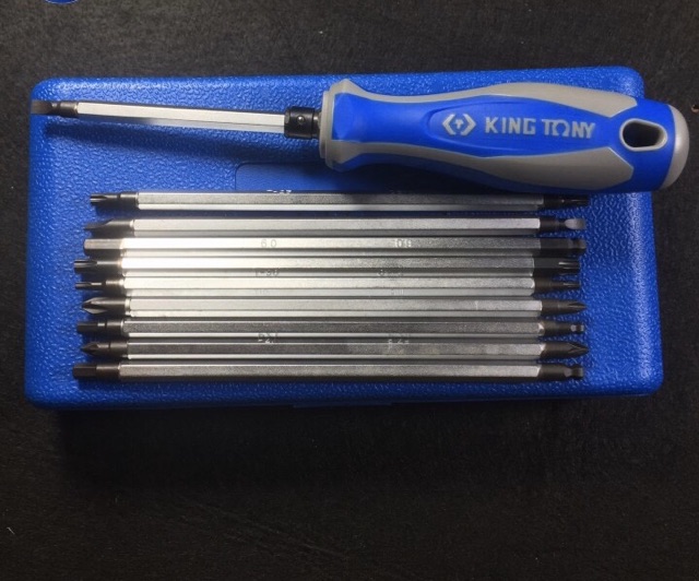 32518MR Bộ tua vít 11 chi tiết Kingtony