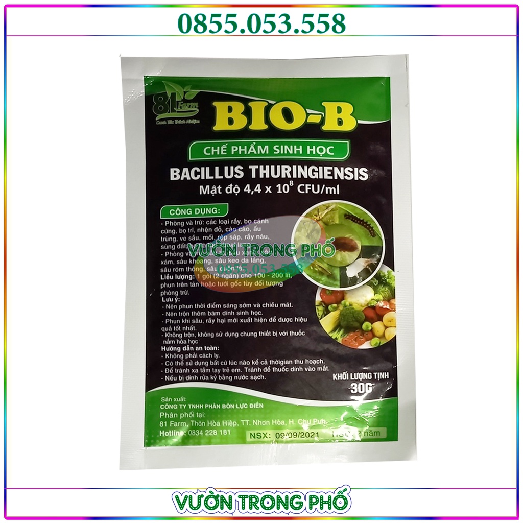 Chế phẩm sinh học công nghệ cao Bio-B hoạt lực mạnh - sản phẩm chính hãng