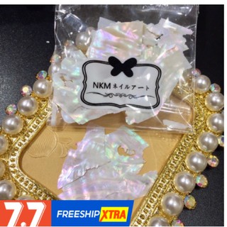 Lẻ xà cừ vân đá màu trắng siêu mỏng