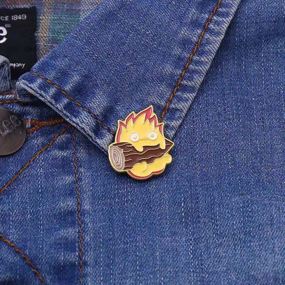 Ghim Cài Áo Hình Mèo Hoạt Hình Dễ Thương