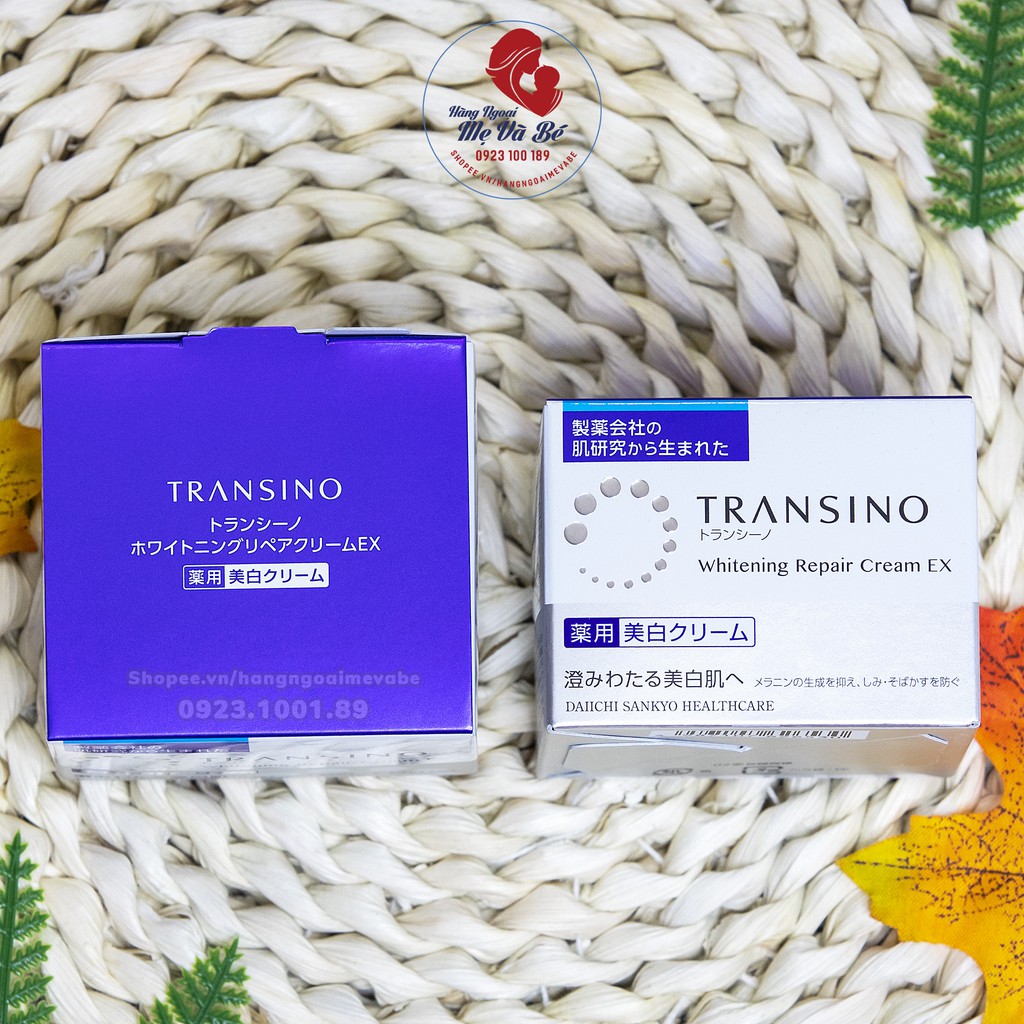 Kem dưỡng trắng da ban đêm Transino Whitening Repair Cream EX 35g