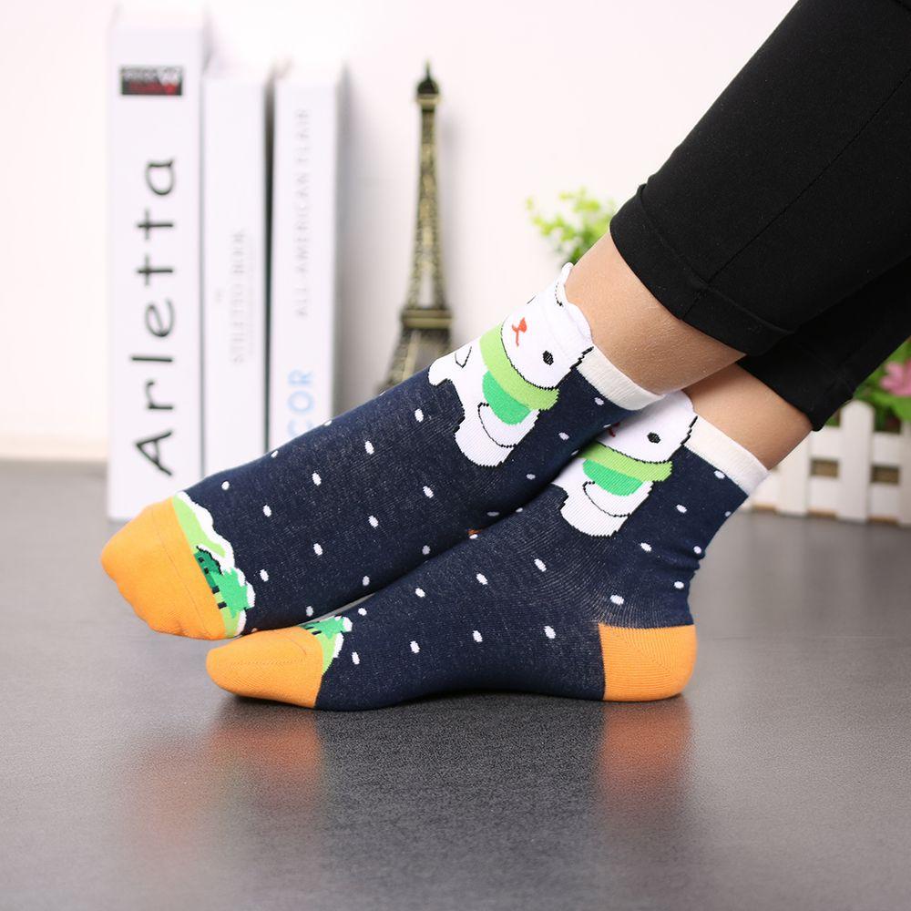 Vớ Nữ Họa Tiết Giáng Sinh Dễ Thương