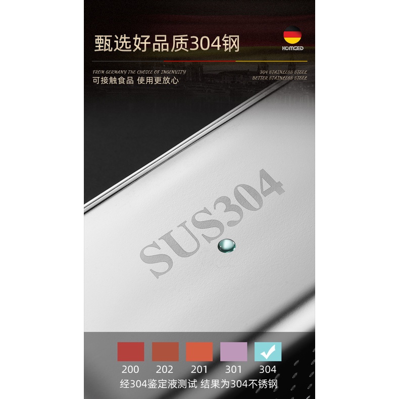 Giỏ đựng đồ dùng nhà bếp bằng thép không gỉ 304 tiện dụng