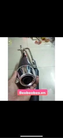 Pô xe máy sirus  wave dream kiểu raider fi móc ấm