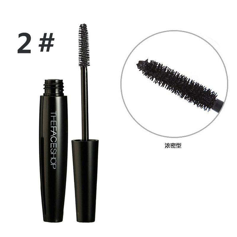 THE FACE SHOP (Hàng Mới Về) Mascara Hàn Quốc Làm Dày Và Cong Mi Chống Thấm Nước