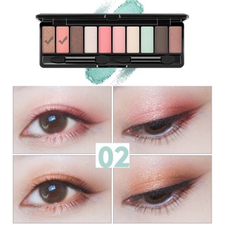 Bộ phấn mắt 10 màu Maycreate