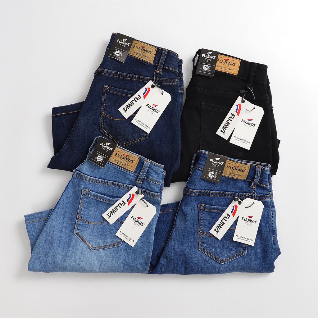 Quần Short Jean Nữ FUJIWA - NT. Lưng Cao Ngang Rốn, Co Giãn Tốt. Size 26, 27, 28, 29, 30, 31, 32