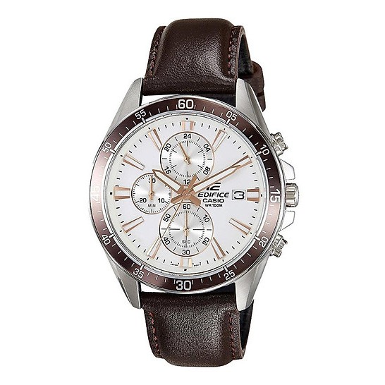 Đồng hồ Nam Edifice Casio EFR-546L-7AVUDF Chính hãng, Dây da cao cấp, Thời trang nam tính
