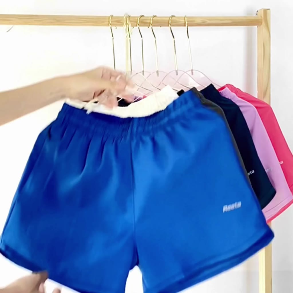 Quần short đùi thể thao nữ Reeta 2 lớp co giãn 4 chiều tập Gym - Yoga - chạy bộ - aerobic - A2277 | BigBuy360 - bigbuy360.vn