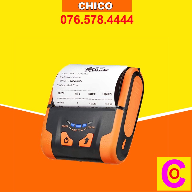 Máy in di động Rongta RPP300BU wireless in khổ K80