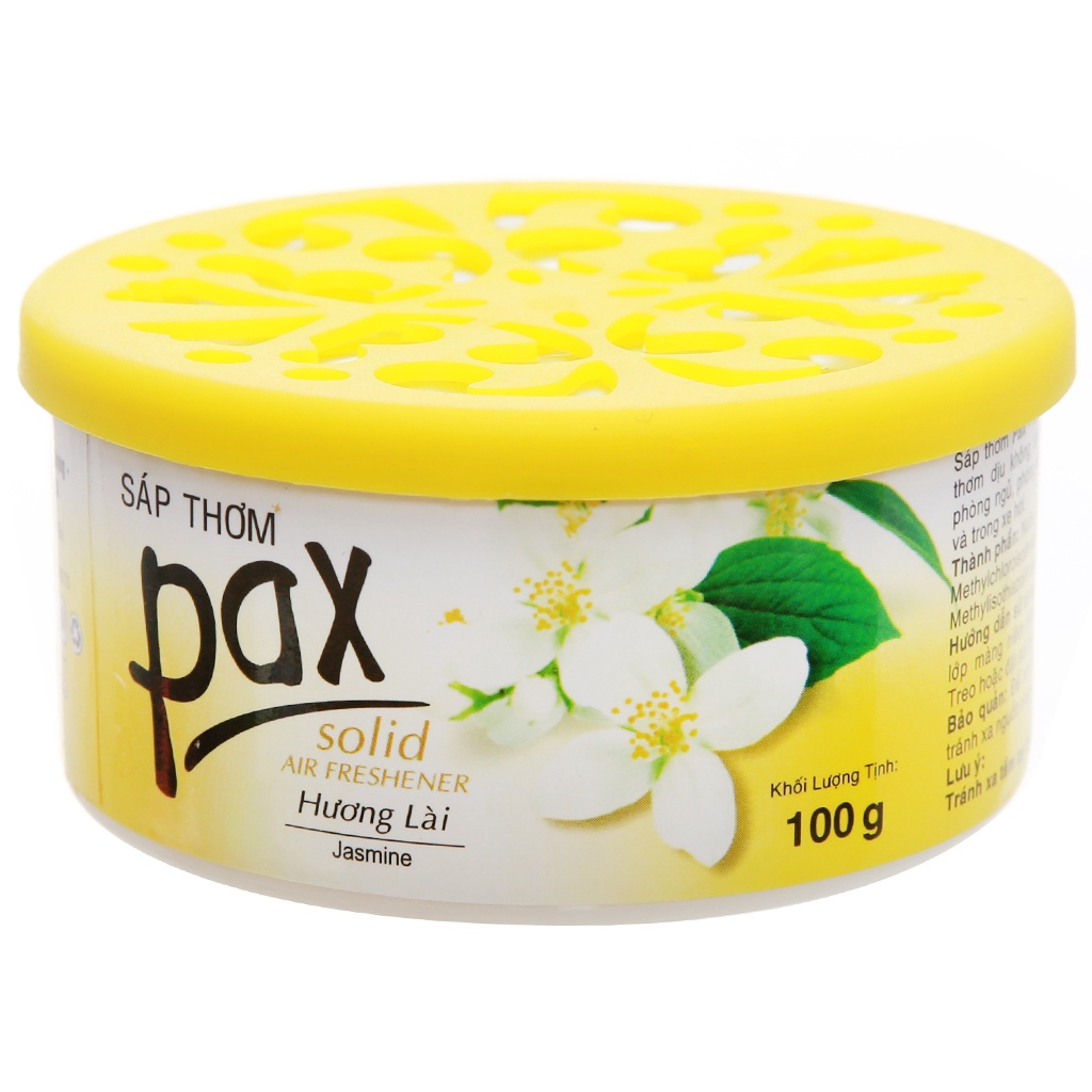 Sáp Thơm Phòng Cao Cấp Pax 100g Khử Mùi Phòng Ngủ, Ô Tô, Tủ Quần Áo, Toilet...