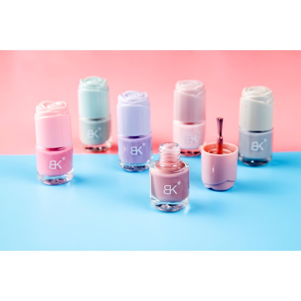 Sơn Móng Nhiều Màu Gốc Nước Có Thể Lột Cho Móng BK MINI F2