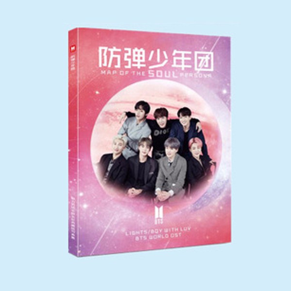 Photobook Bts persona album ảnh tặng kèm poster in hình thần tượng Hàn Quốc
