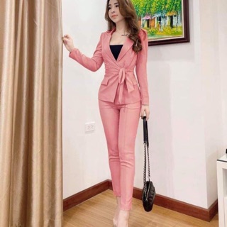 Set bộ 3 món xếp ly nơ eo