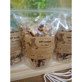 MỨT KHÓM ĐẬU PHỘNG - ĐẶC SẢN TÂN PHƯỚC TIỀN GIANG TÚI 400G Quà đặc sản, Quà tết cho mọi nhà