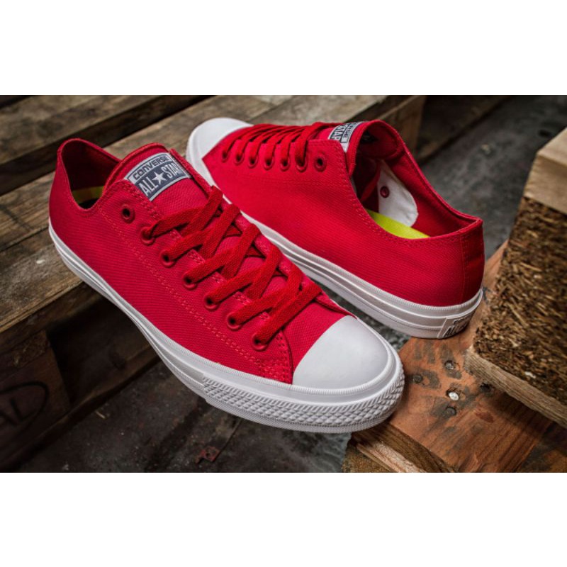 GIày All star đỏ cổ thấp