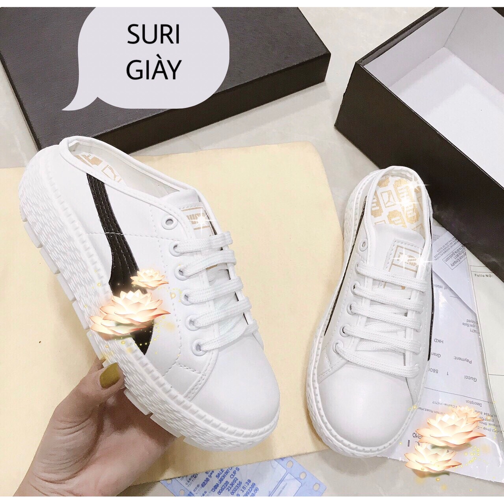 FREESHIP GIÀY THỂ THAO NỮ, SỤC THỂ THAO NỮ VẠT CHÉO ĐẾ CAO ÊM CHÂN CHẤT ĐẸP