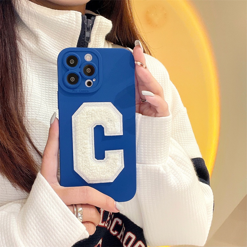 Ốp Điện Thoại Chống Sốc In Chữ c b Cho iphone 15 pro max 14 / 13 / 12 / 11 pro max xs xr xsmax 7plus