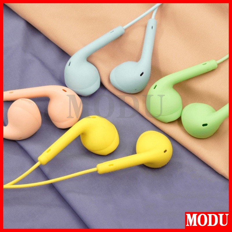 Tai Nghe Bass Thể Thao Có Dây 3.5mm Màu Kẹo Chống Nước Cho Điện Thoại