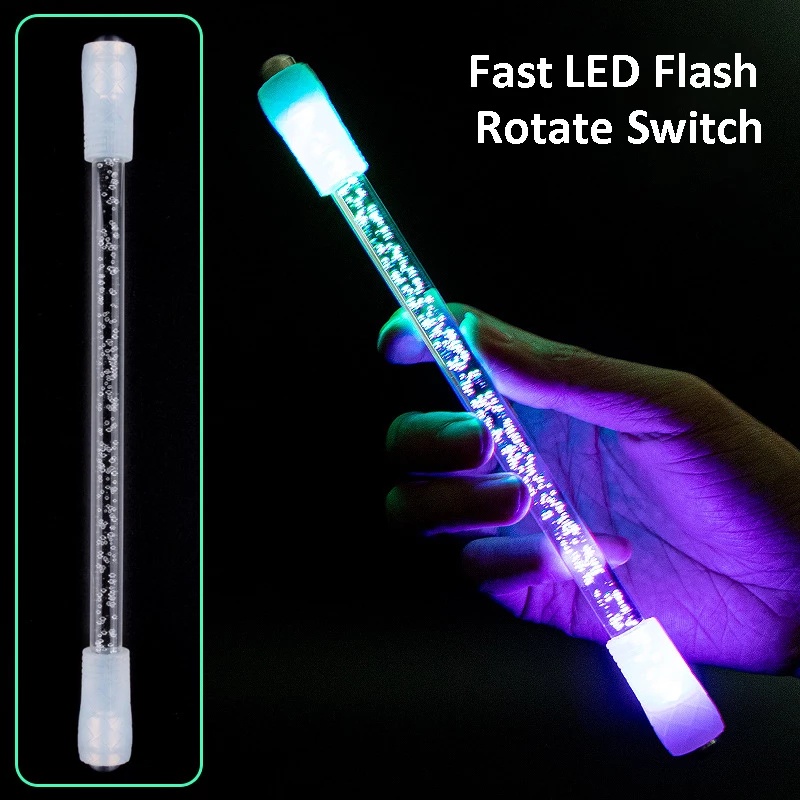 Bút Xoay Có Đèn LED Phát Sáng Giúp Giảm Căng Thẳng Dành Cho Trẻ Em Và Người Lớn