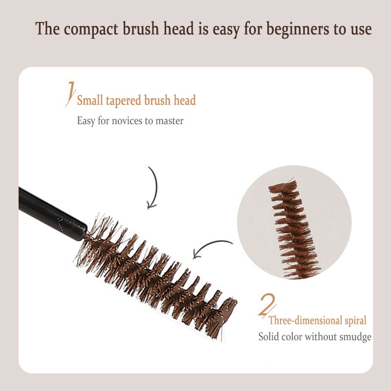 Kem Nhuộm Lông Mày Dạng Lỏng Lâu Trôi Chống Thấm Nước Màu Nâu Tự Nhiên